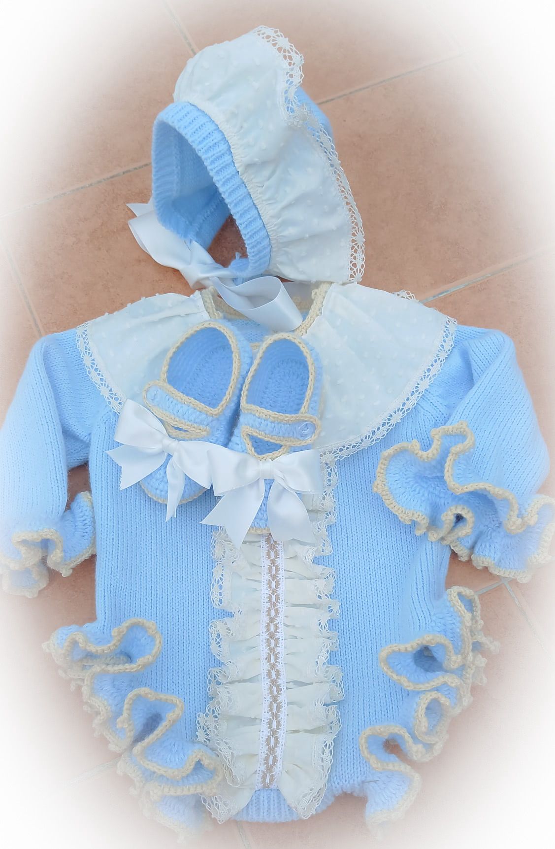 Baby Blue Frannie Set